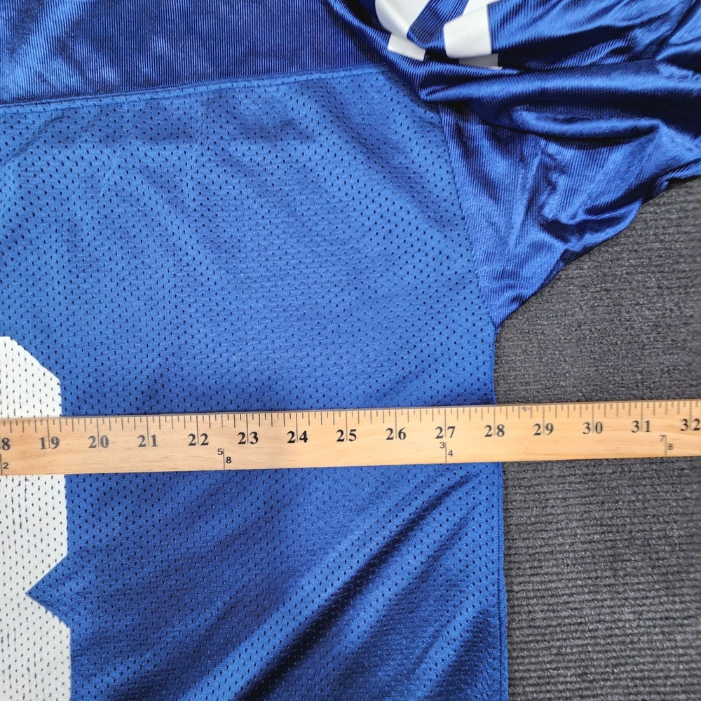 Reebok NFL Indianapolis Colts Peyton Manning Jersey Mens 2XL Blue V-Neck Sports - Picture 9 of 15